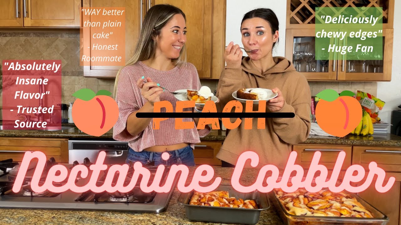 Gluten Free Nectarine Cobbler 2 Ways YouTube