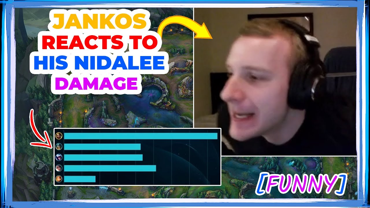 G2 Jankos Reacts to His Nidalee Damage 👀 [FUNNY]