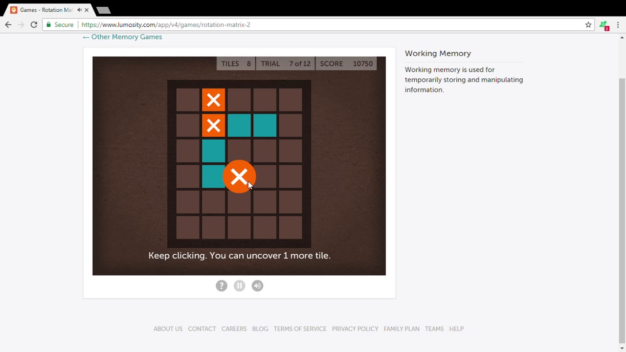 Lumosity Rotation Matrix 17600 Score Brain Games 2017 YouTube Lumosity rotation matrix 17600 score brain games 2017 youtube