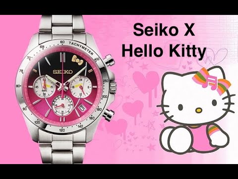 Seiko x Hello Kitty. Seiko X Hello Kitty's Shinkansen. セイコー×ハローキティの新幹線