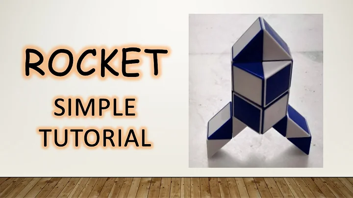 I Made a ROCKET From a SNAKE CUBE! TUTORIAL