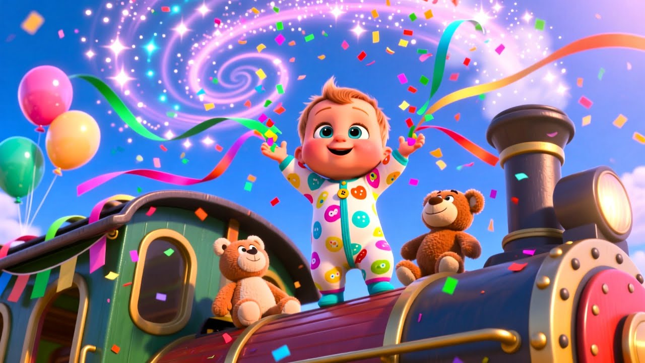 Pottytime Giggle Train 🚽🚂🍼 | Kids Fantasy Song | Learn Potty Steps and Happy Confidence