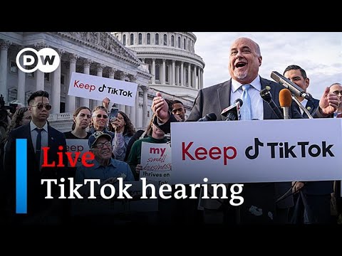 Live: tiktok ceo shou zi testifies in us congress hearing on data privacy | dw news