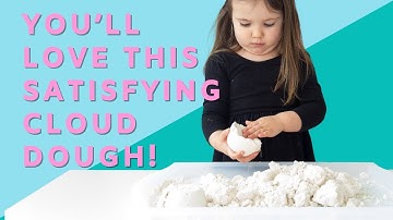 Cloud Dough Recipe | Easy Sensory Play for Kids