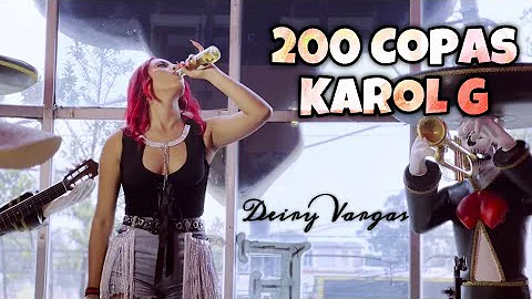 COVER 200 copas karol G - Deiry Vargas