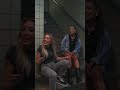 singin' with your bestie in a stairwell... nothing better 😉