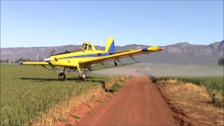 Air Tractor - Extreme aerial application - How low can you go?