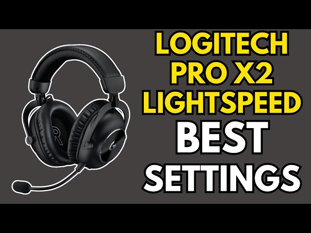 LOGITECH PRO X2 LIGHTSPEED BEST SETTINGS (2026) - YouTube