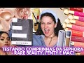 Testando COMPRINHAS da SEPHORA: RARE BEAUTY, FENTY e MAC!