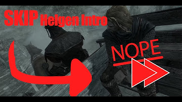 How to skip Helgen in Skyrim