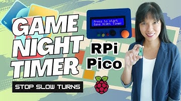 Raspberry Pi Pico Game Night Timer — DIY LED + Buzzer + LCD Screen Build