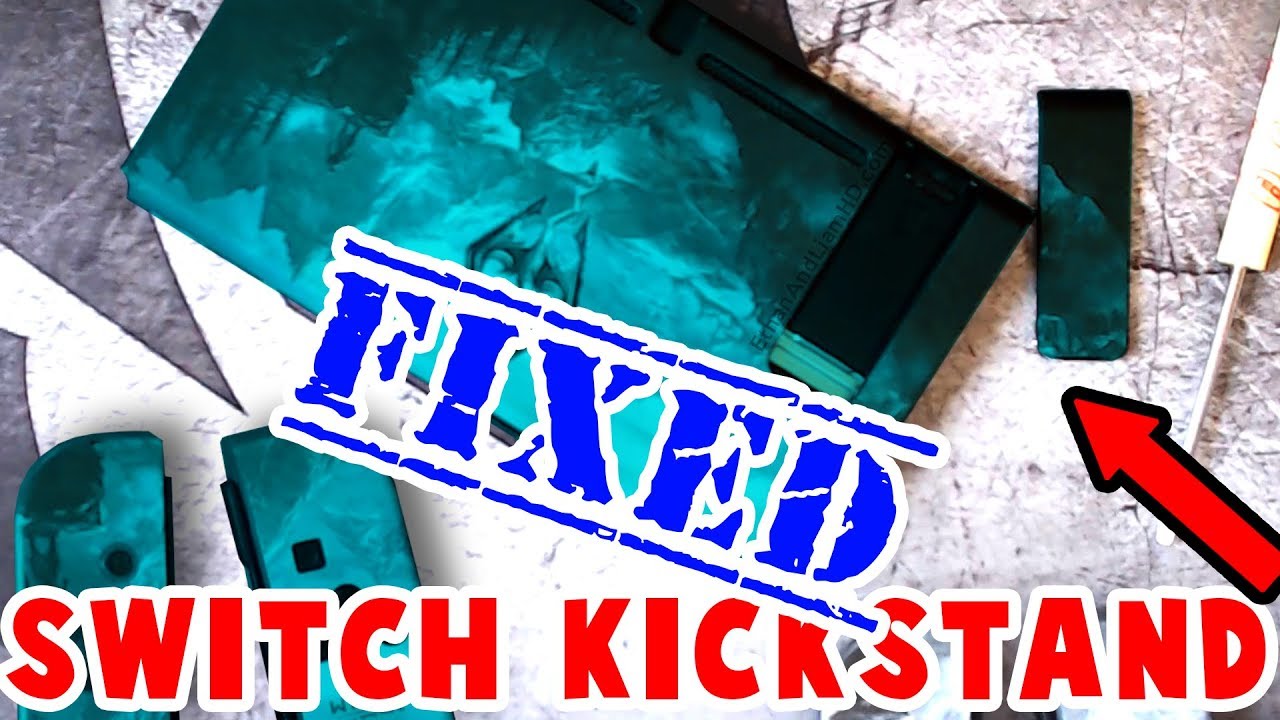 How to Fix the Kickstand on the Nintendo Switch if it snaps off YouTube