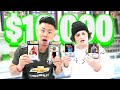 13 YEAR OLD KID SHOWS ME HIS $10,000 CARD COLLECTION & INSANE IRL BASKETBALL PACK OPENING!