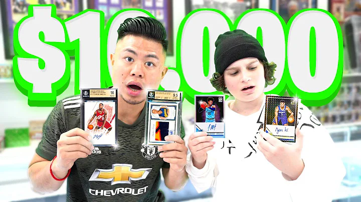 13 YEAR OLD KID SHOWS ME HIS $10,000 CARD COLLECTI...