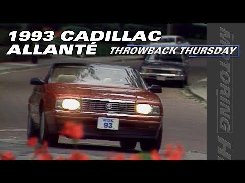 1993 Cadillac Allanté Test Drive - Throwback Thursday