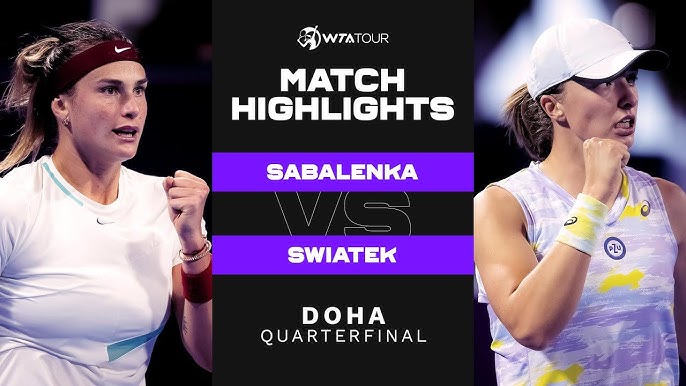 Sabalenka vence jogo adiado por chuva e pega Swiatek na semifinal do WTA  Finals
