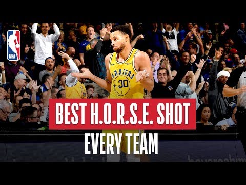 NBA's Best H.O.R.S.E. Shot Of Every Team | 2018-19 NBA Season