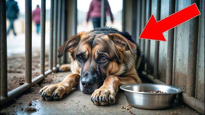 Shelter German Shepherd Realizes He's Been Adopted, Then Something Incredible Happens - YouTube