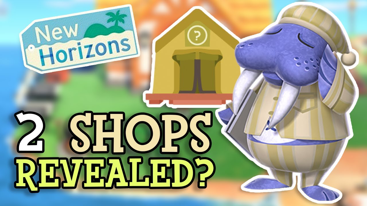 Animal Crossing New Horizons: NEW SHOPS Revealed? (More Unreleased Features Discovered - Buildings?) Animal Crossing New Horizons: NEW SHOPS Revealed? (More Unreleased Features Discovered - Buildings?)