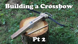 How To Build a Crossbow Pt 2: Stirrup and Trigger Components