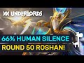 6 HUMANS 66% SILENCE! Strongest Late Game Team Found?! | Dota Underlords Challenge