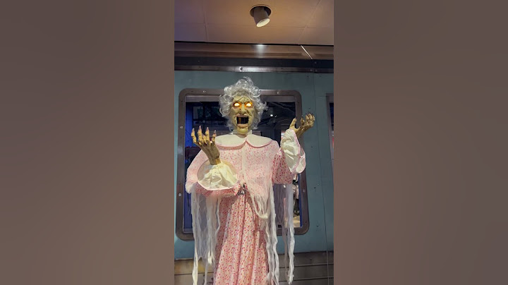 SCARY Halloween animatronic! #halloween2025 #halloween #jahaunts #spooky