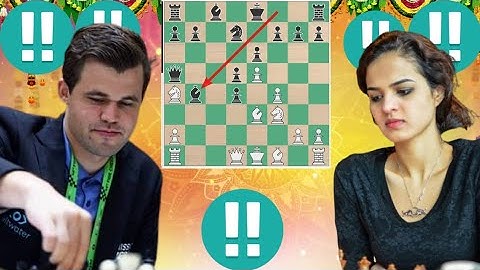 Magnus Carlsen vs Tania Sachdev 18