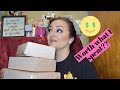 I can't believe I bought them all! Colourpop Mystery boxes!!