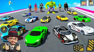 GT EXTREME LEVEL GAMING HULK |IMPOSSIBLE CAR STUNT GAMEPLAY|