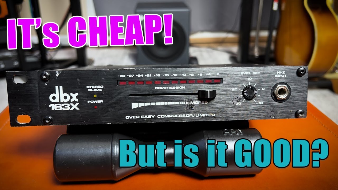 もらって 嬉しい お歳暮 ランキング // Review Compressor 163X DBX Budget 1 (Ep Gems Studio DTM・DAW