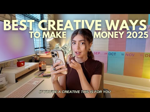10+ Money Making Small Business / Side Hustle Ideas for Creatives In 2025 🎨💸