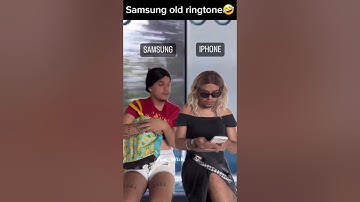 IPhone vs Samsung ringtone funny video🤣🤣🤣 #shorts #funny #iphonevssamsung #apple #samsung #tranding