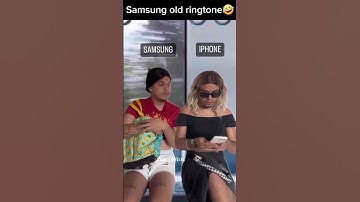 IPhone vs Samsung ringtone funny video🤣🤣🤣 #shorts #funny #iphonevssamsung #apple #samsung #tranding