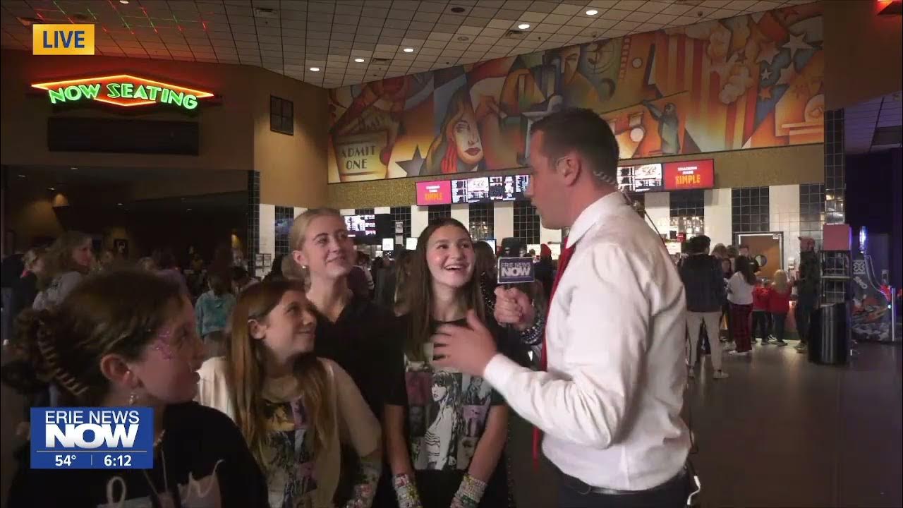 Taylor Swift Movie Debuts at Cinemark Tinseltown Erie YouTube