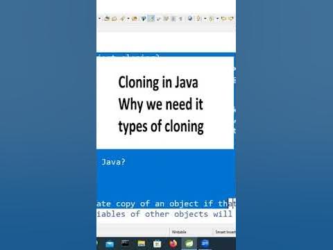 What is Cloning In Java | Java Interview Questions and Answers # Latest ...