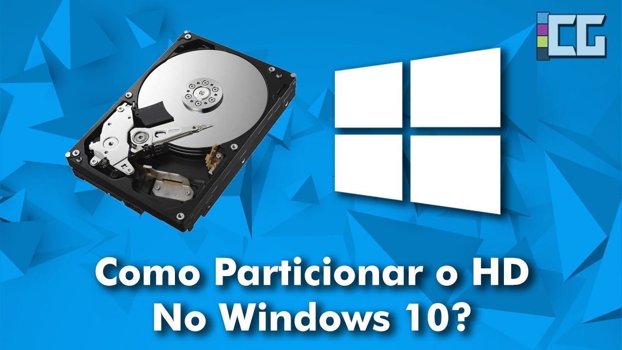 Como Particionar o HD no Windows 10? - YouTube