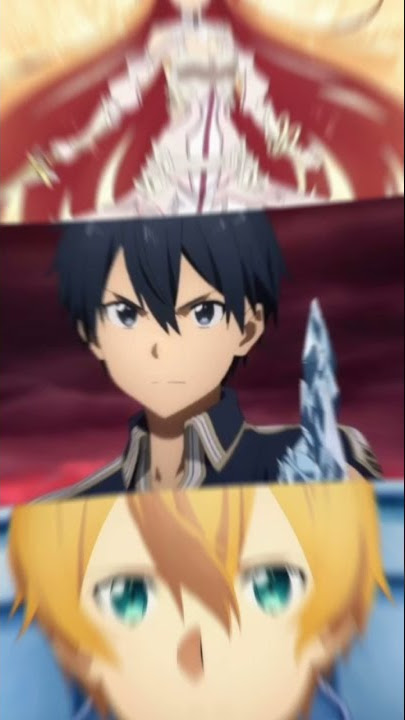 SAO edit || Asuna , Kirito , Eugeo