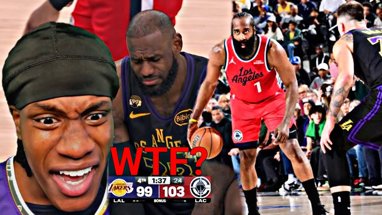 I HATE IT HERE! SOMEONE SAVE ME...LAKERS VS CLIPPERS REACTION