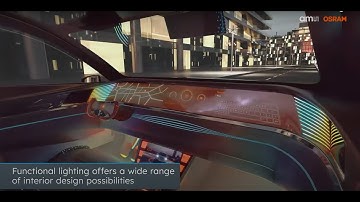ams OSRAM Automotive Interior Functional Illumination solutions