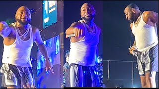 Watch Davido Perform Like Never Before As He Takes Off His Shirt On Stage.