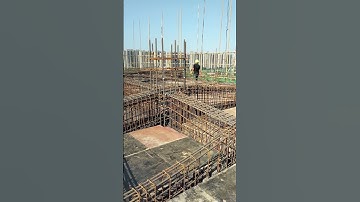 Falling beams | Beams rebar | Beams reinforcement#shorts