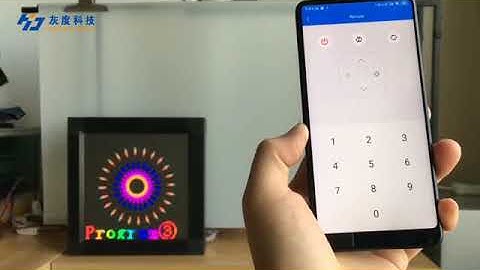 Huidu Technology controller software App ledart use for IR remote control led screen