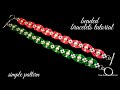 Beaded bracelets  tutorial for beginners