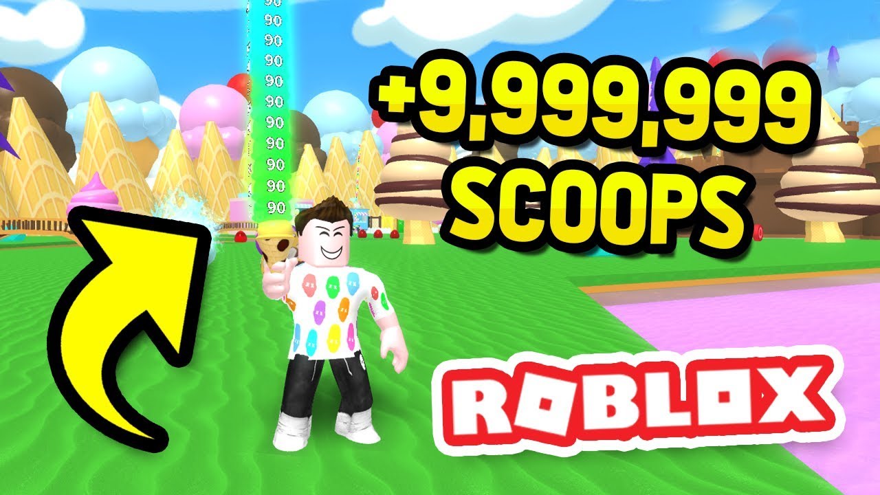 Eating 9 999 999 Ice Cream In Roblox Youtube - ice cream shop audio roblox