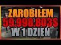 REKORD ŚWIATA 59,998,803$ w 1 DZIEŃ - GTA ONLINE - YouTube