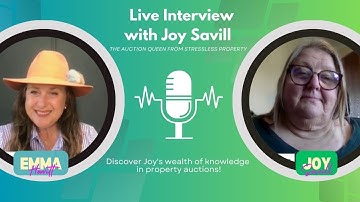 Joy Savill, The Auction Queen from Stressless Property  Expert Tips for Property