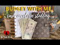 BUDGET WITH ME | CASH ENVELOPE STUFFING &amp; CASH ENVELOPE SYSTEM USING THE DAVE RAMSEY METHOD