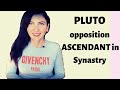 Pluto opposition Ascendant in Synastry