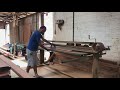 Fazendo uma porta de madeira, como é feito processo na marcenaria.