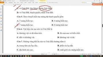 ÔN TẬP GIỮA KỲ 1-NĂM HỌC 2022-2023 ĐỊA LÍ 10